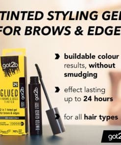 got2b Glued 4 brows & edges tinted dark brown to black 3