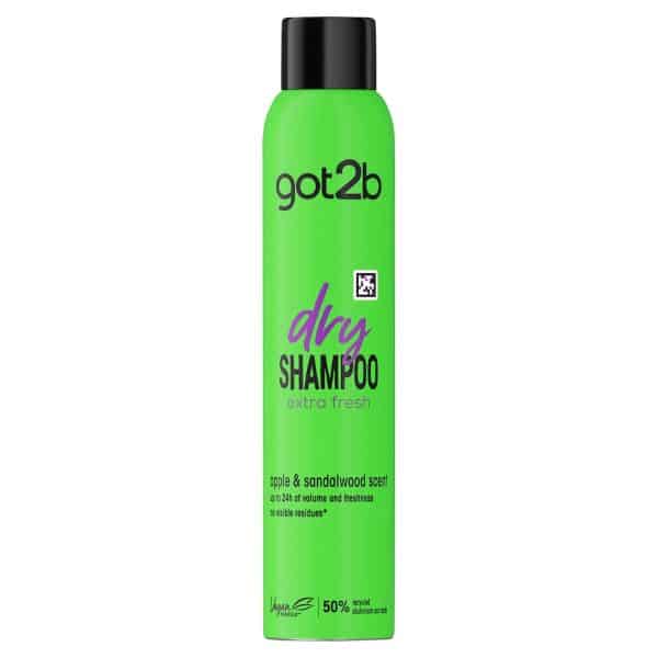 got2b dry shampoo extra fresh apple & sandalwood 200ml