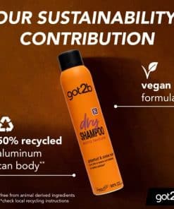 got2b dry shampoo extra texture grapefruit & amber 2