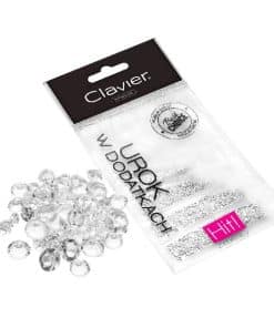 Clavier Rhinestones Clear