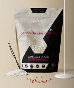 Hive Hot Film Wax Pellets Vanilla & Black Pomegranate 700g