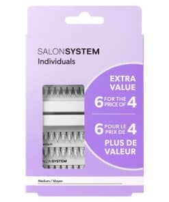 Salon System Naturalash Salon Extra Value Individual Lashes 6 for 4 Medium
