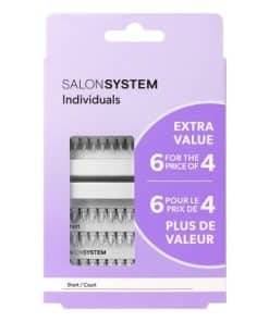 Salon System Naturalash Salon Extra Value Individual Lashes 6 for 4 Short
