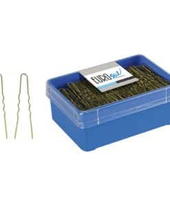 Eurostil Wavy Hair Pins Bronze 75mm 150pk