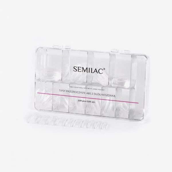 Semilac Clear Nail Tips 120pk