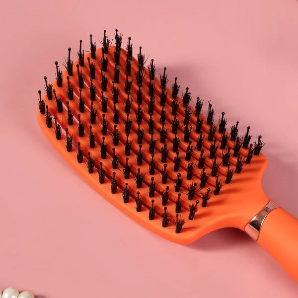 Sister Young OVIA Hair Brush with Boar Bristle Apricot 1
