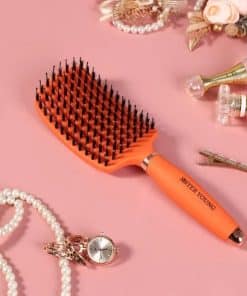Sister Young OVIA Hair Brush with Boar Bristle Apricot 2