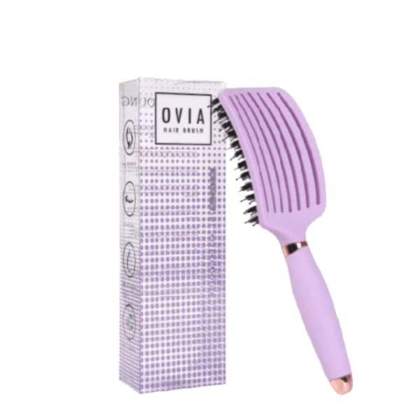 Sister Young OVIA Hair Brush with Boar Bristle Lilac