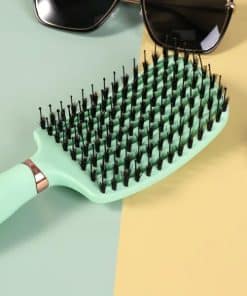 Sister Young OVIA Hair Brush with Boar Bristle Mint 2