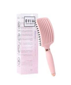 Sister Young OVIA Hair Brush with Boar Bristle Pink