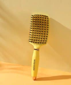 Sister Young OVIA Hair Brush with Boar Bristle Yellow 1