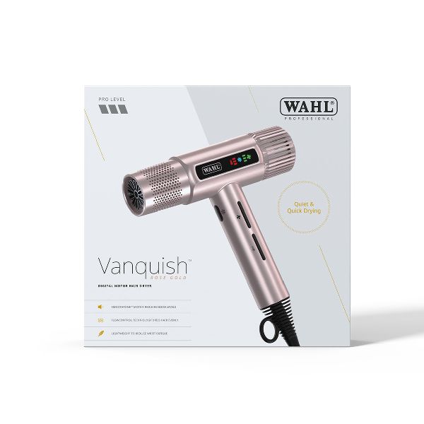 WAHL Vanquish Hair Dryer Rose Gold box