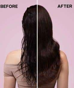 Alfaparf Semi Di Lino Style & Care Blow Dry Cream before and after