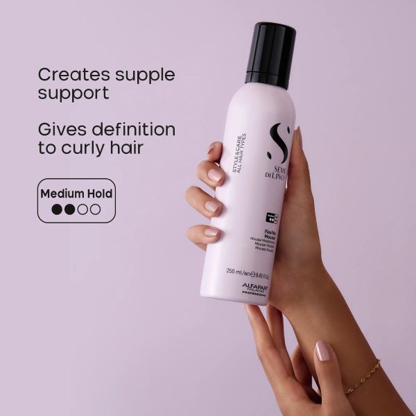 Alfaparf Semi Di Lino Style & Care Flexible Mousse 250ml