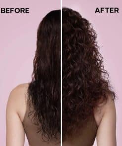 Alfaparf Semi Di Lino Style & Care Flexible Mousse before and after