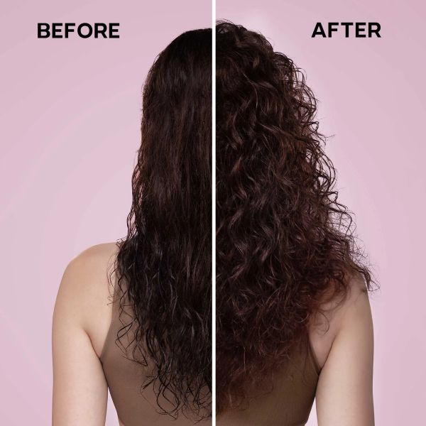 Alfaparf Semi Di Lino Style & Care Flexible Mousse before and after