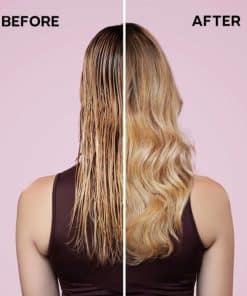 Alfaparf Semi Di Lino Style & Care Texturising Balm before and after