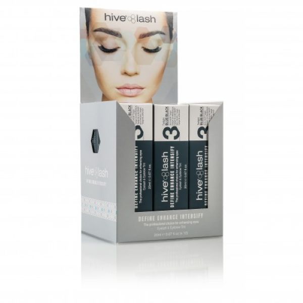 Hive Eyelash & Eyebrow Tint Blue Black 3 Pack