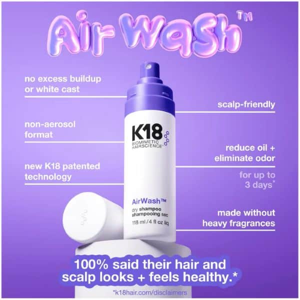 K18 AirWash Dry Shampoo