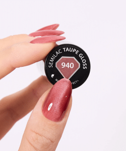 Semilac Gel Polish Taupe Gloss Magnetic 940