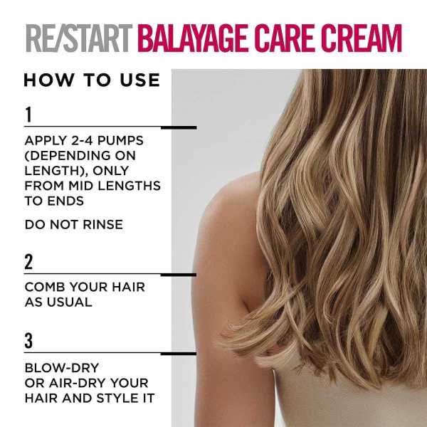 revlon professional re start color balayage care cream 150ml how to use