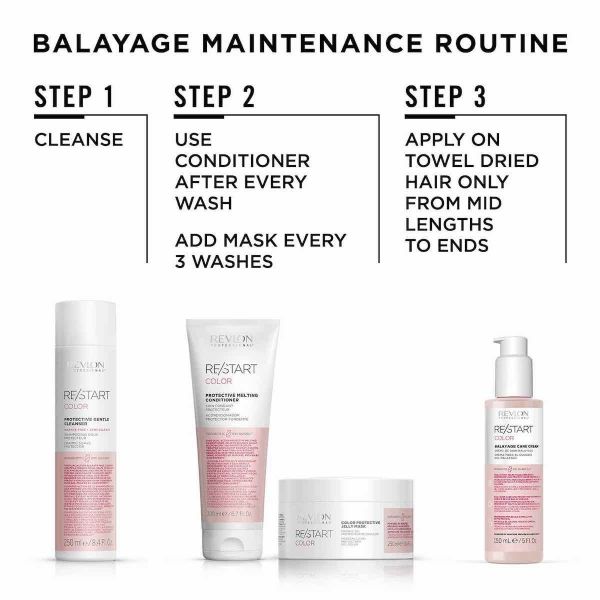 revlon professional re start color balayage care cream 150ml routine