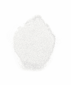 Glitter shaker white swatch