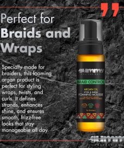 Gummy Professional Braid Control Foaming Mousse 1
