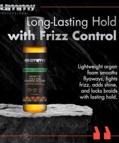 Gummy Professional Braid Control Foaming Mousse 3
