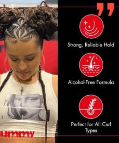 Gummy Professional Braid Control Huge Hold Gel 1