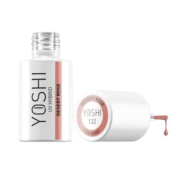 YOSHI UV Hybrid Hybrid Nail Polish Desert Rose 132 6ml