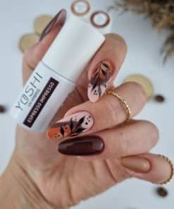 YOSHI UV Hybrid Hybrid Nail Polish Espresso Impresso
