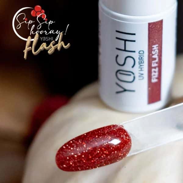 YOSHI UV Hybrid Hybrid Nail Polish Fizz Flash
