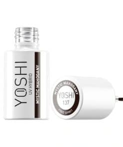 YOSHI UV Hybrid Hybrid Nail Polish Mystic Mahogany 137 6ml