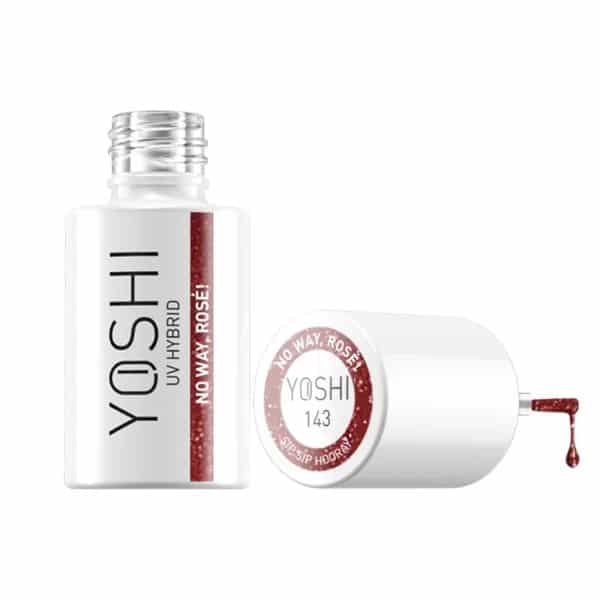YOSHI UV Hybrid Hybrid Nail Polish No way Rose! 143 6ml