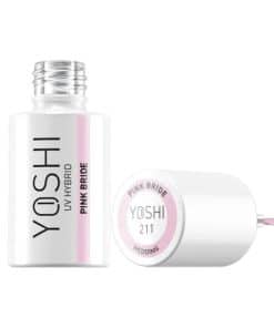 YOSHI UV Hybrid Hybrid Nail Polish Pink Bride 211 6ml