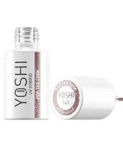 YOSHI UV Hybrid Hybrid Nail Polish Pop The Cork 141 6ml