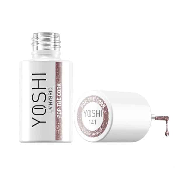 YOSHI UV Hybrid Hybrid Nail Polish Pop The Cork 141 6ml
