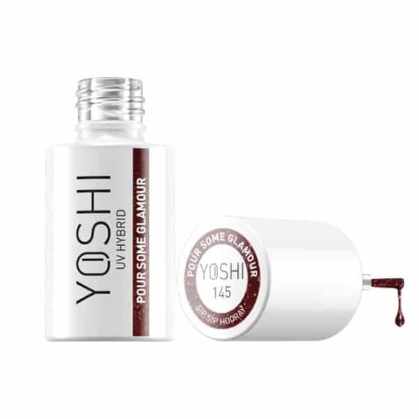 YOSHI UV Hybrid Hybrid Nail Polish Pour Some Glamour 145 6ml