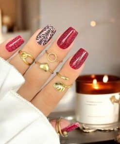 YOSHI UV Hybrid Hybrid Nail Polish Pour Some Glamour 2