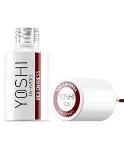 YOSHI UV Hybrid Hybrid Nail Polish Red Empress 106 6ml