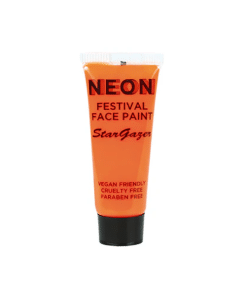 stargazer neon festival face paint orange