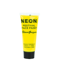stargazer neon festival face paint yellow