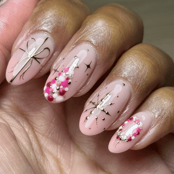 Pink Xmas Design