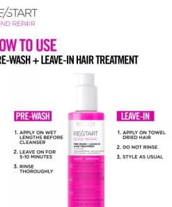 Revlon ReStart Bond Repair Pre Wash & Leave In Hair Treatment 
