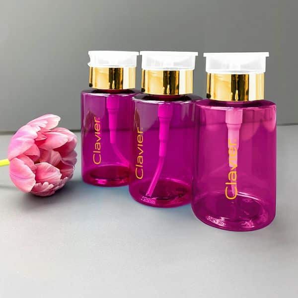 Clavier Pump Bottle 180ml Pink