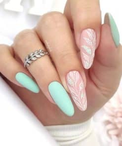 YOSHI UV Hybrid Nail Polish Blue Lagoon