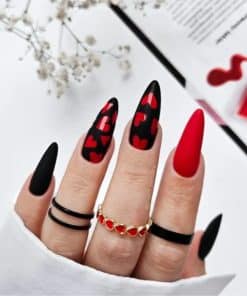 YOSHI UV Hybrid Nail Polish Little Red Alert