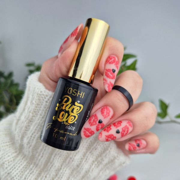Yoshi Pure Love Top Black UV Hybrid 10ml