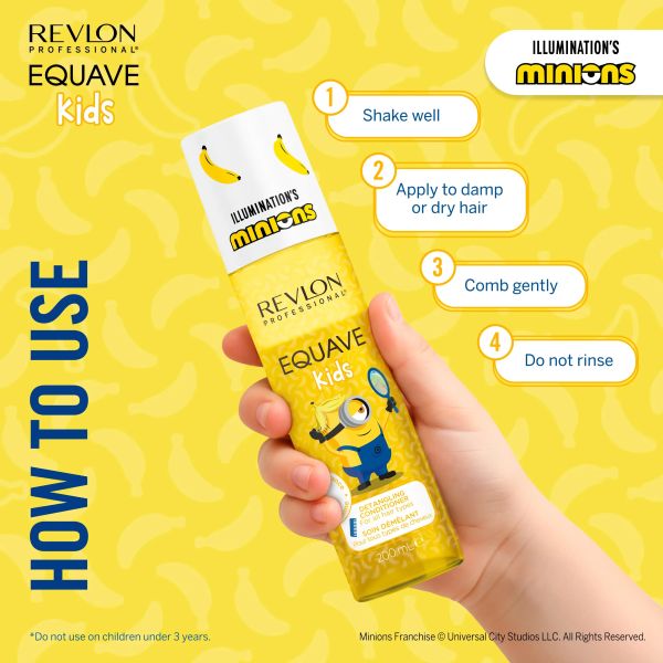 Equave Kids Minions Detangling Conditioner